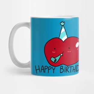 Happy Birthday Apple Mug